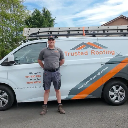 James Miller, owner of Trusted Roofing LTD